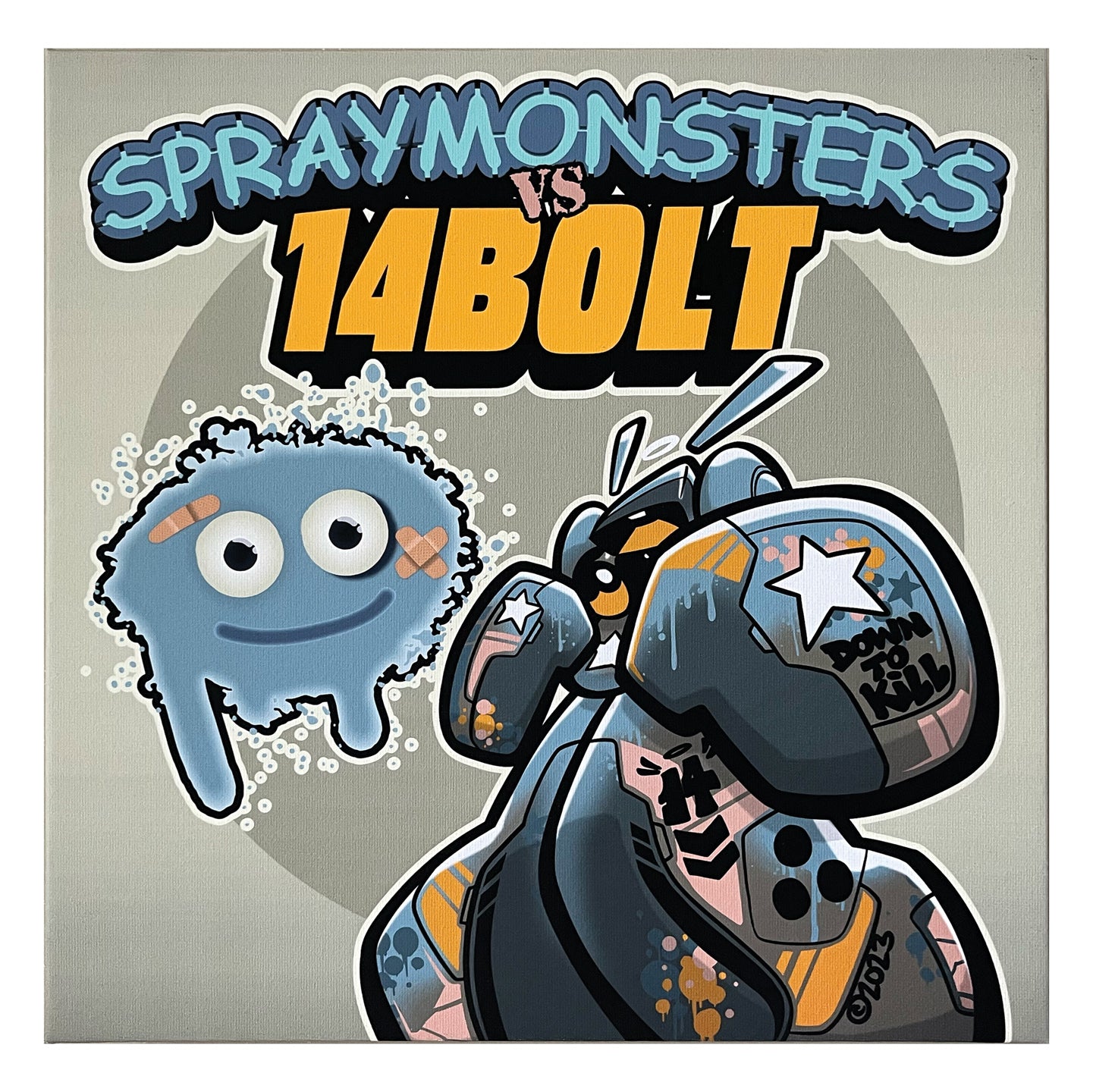 14BOLT x DAVe TOO - SPRAYMONSTERS vs 14BOLT