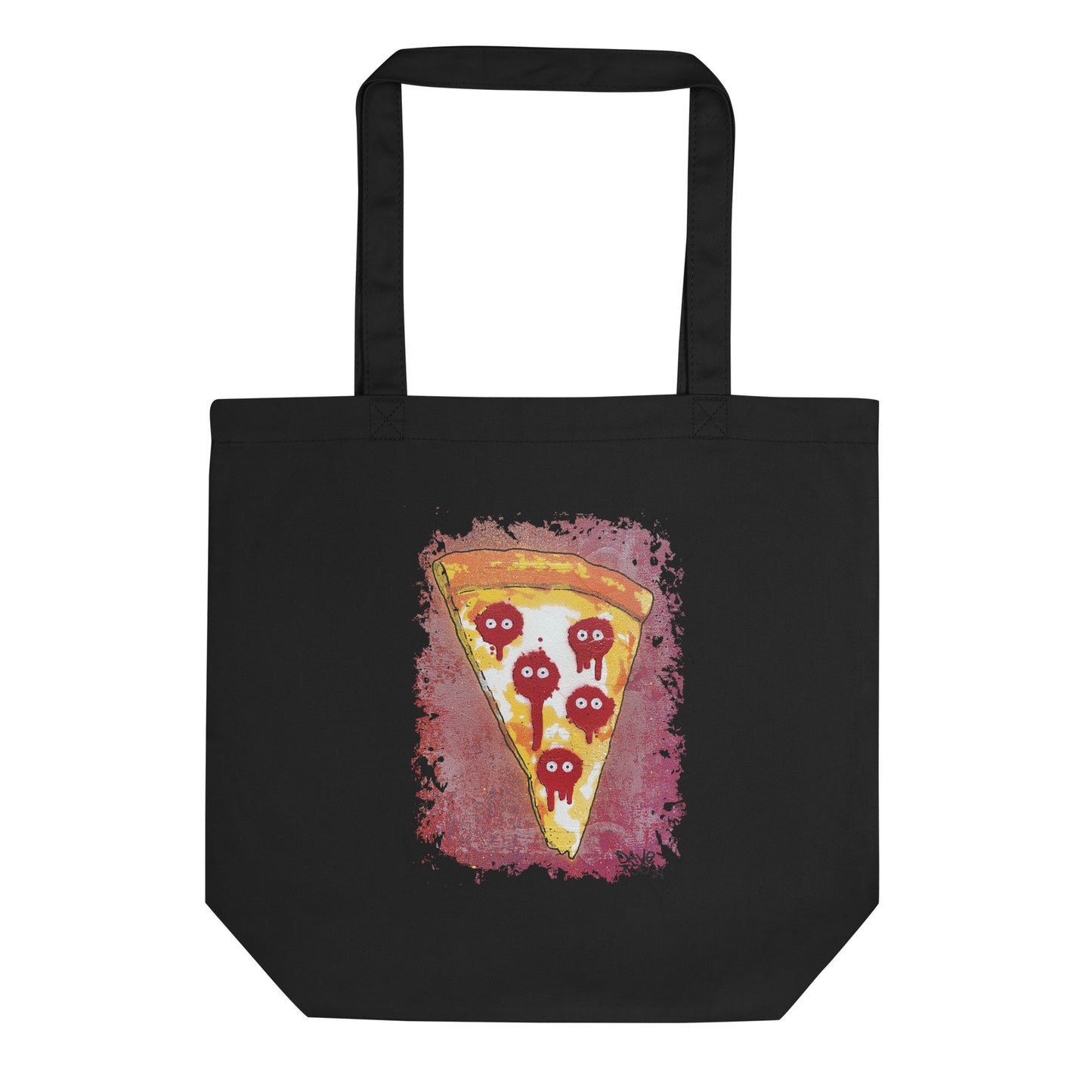 SPRAYMONSTER Pizza Eco Tote Bag