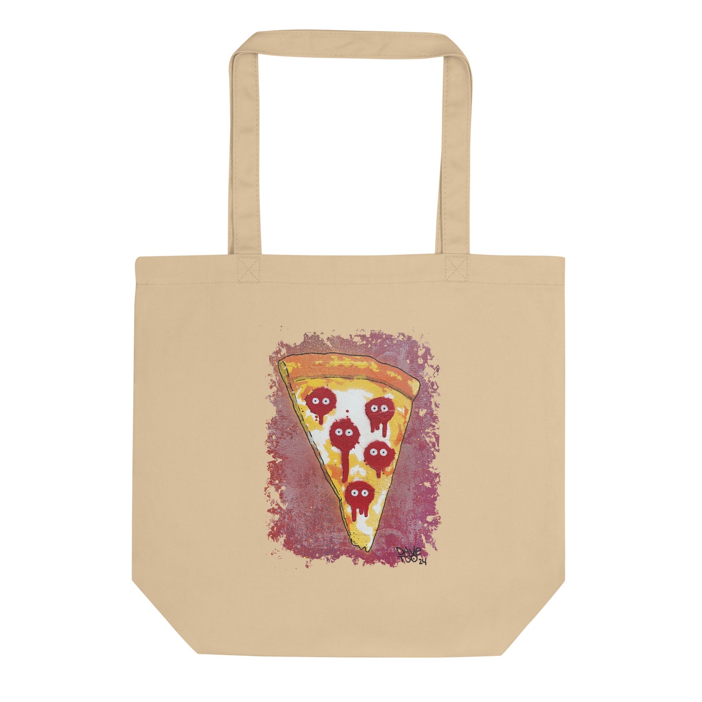 SPRAYMONSTER Pizza Eco Tote Bag