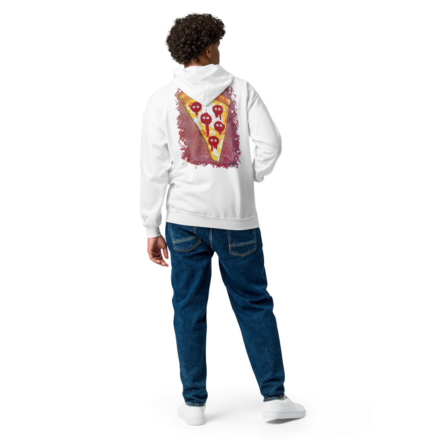 SPRAYMONSTER Pizza hoodie